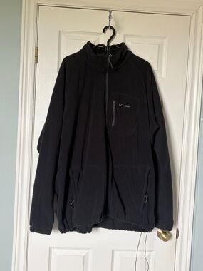 Columbia Men's Black Full-Zip Fleece Jacket